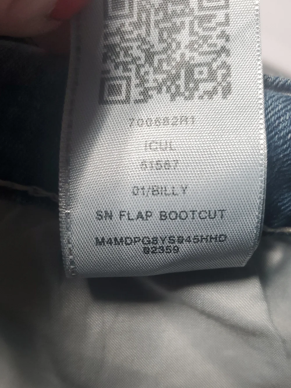 Men's True Religion Billy Flap Bootcut Jeans Size 36×29 Y2K Streetwear Stretch
